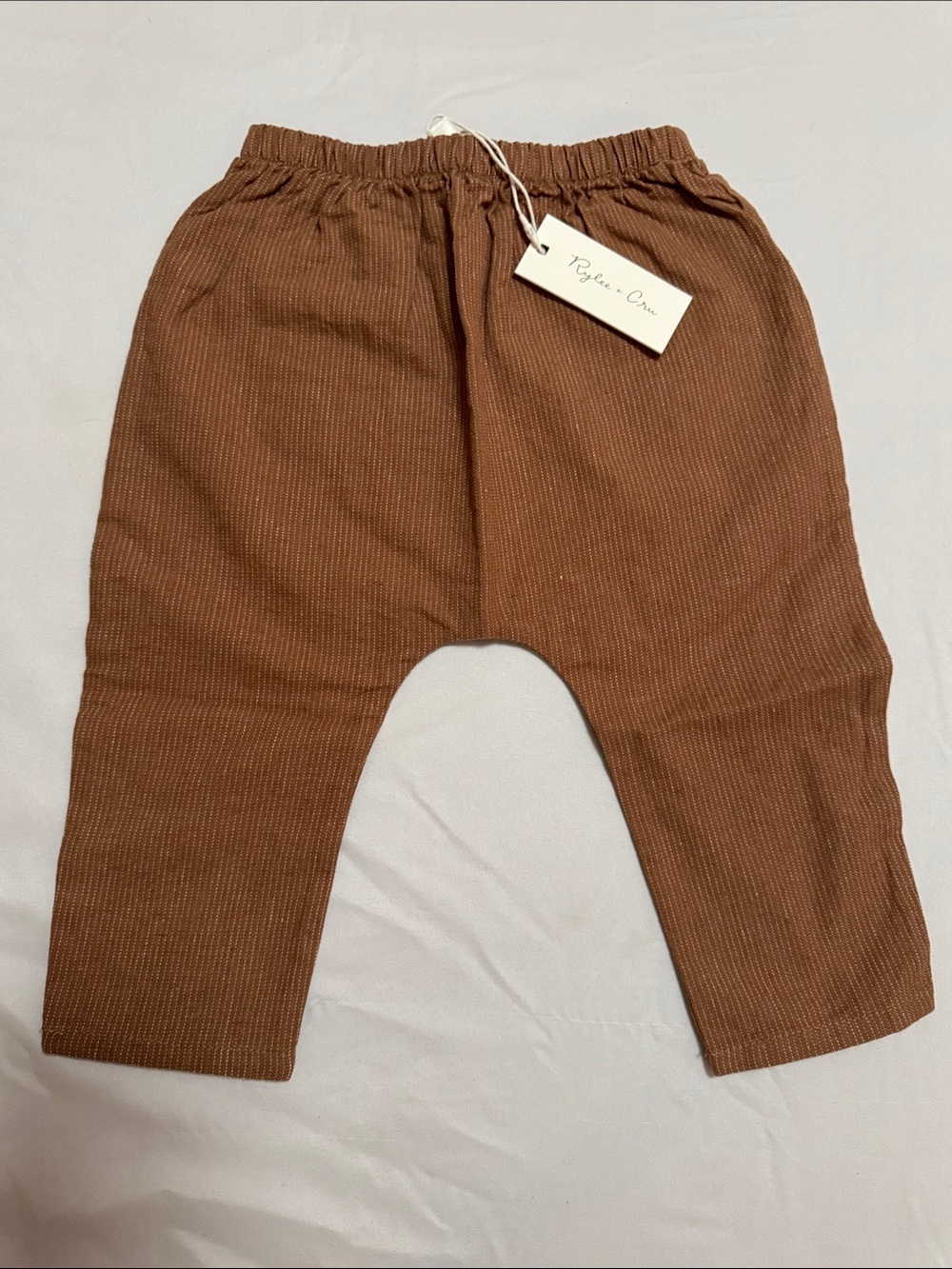 Rylee + Cru Brown Casual Baby Bottoms